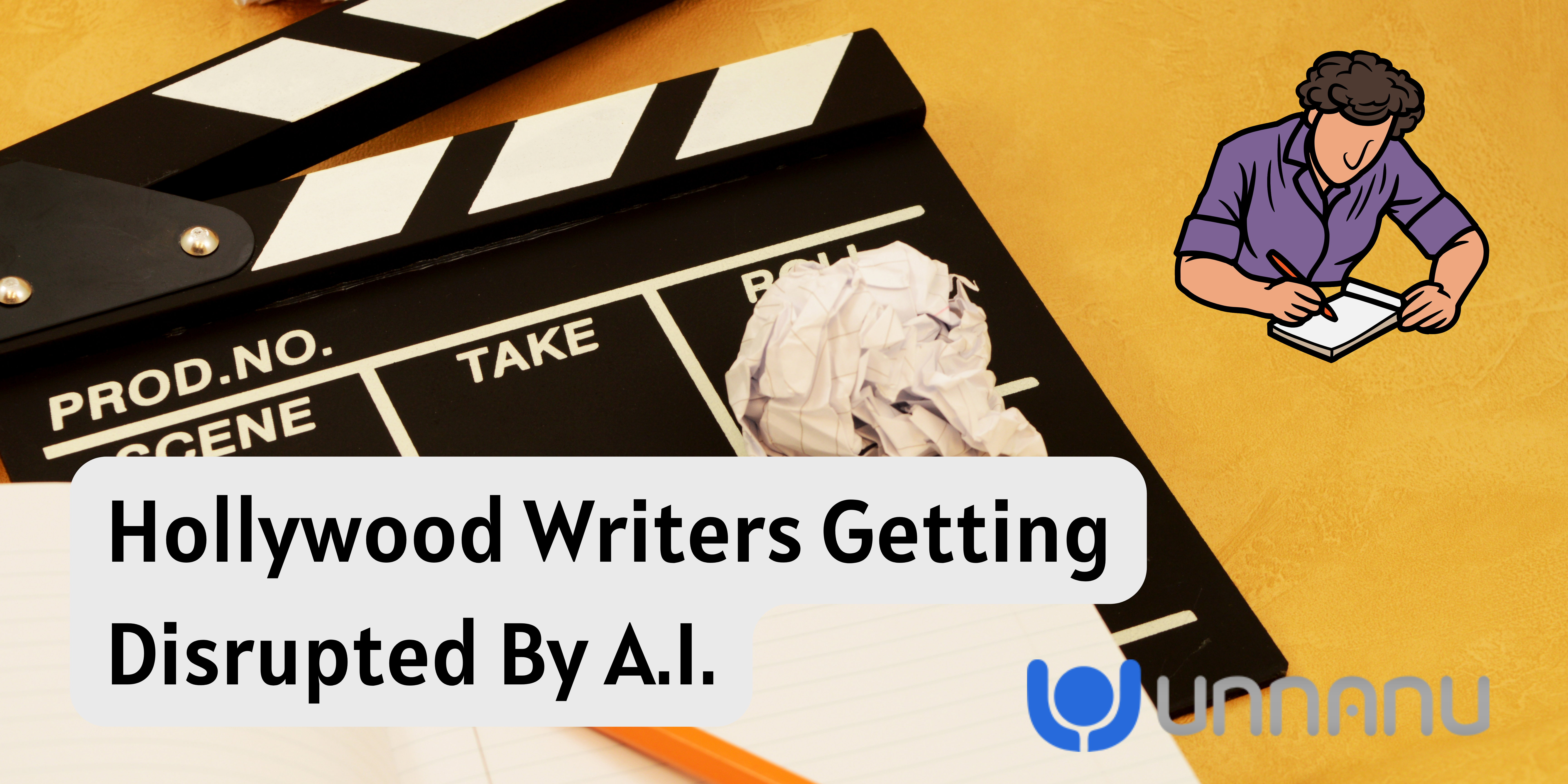 Hollywood Writers getting Displaced by AI