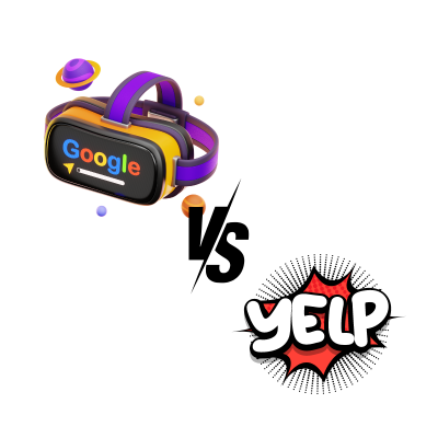 Google vs Yelp vs State of California